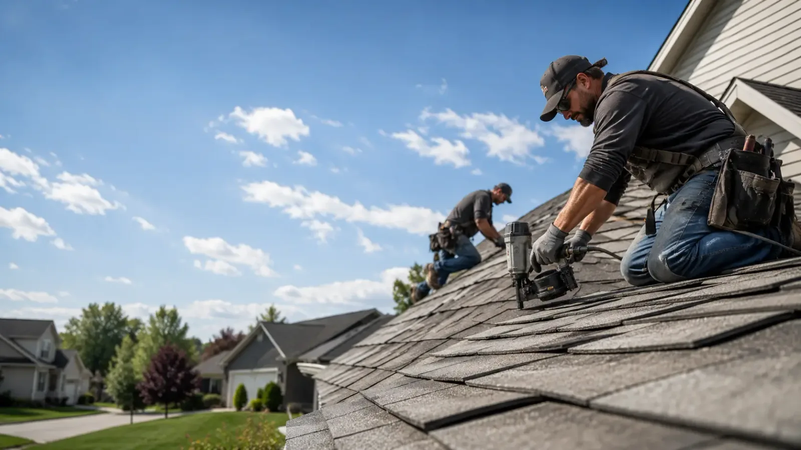 Storm Damage Roof Repair in Olin, IA near me